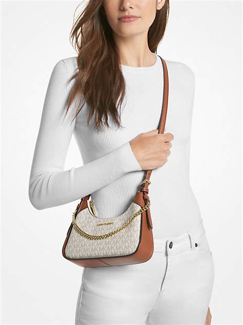 michael kors outlet wilma small signature logo crossbody bag|Wilma Small Signature Logo Crossbody Bag .